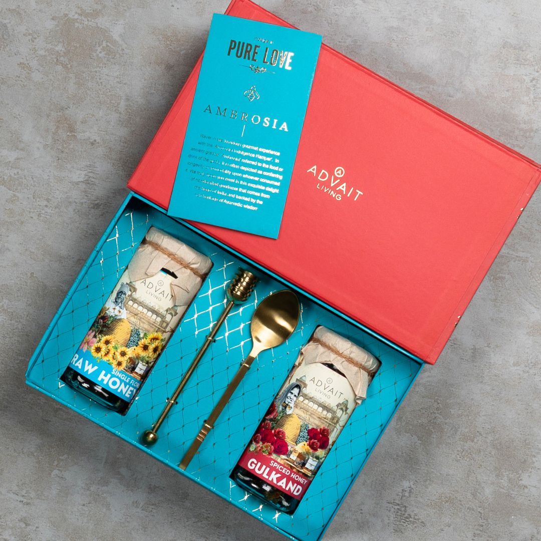 Ambrosia Indulgence Luxe Gift Box | Gourmet Gift Box | Diwali