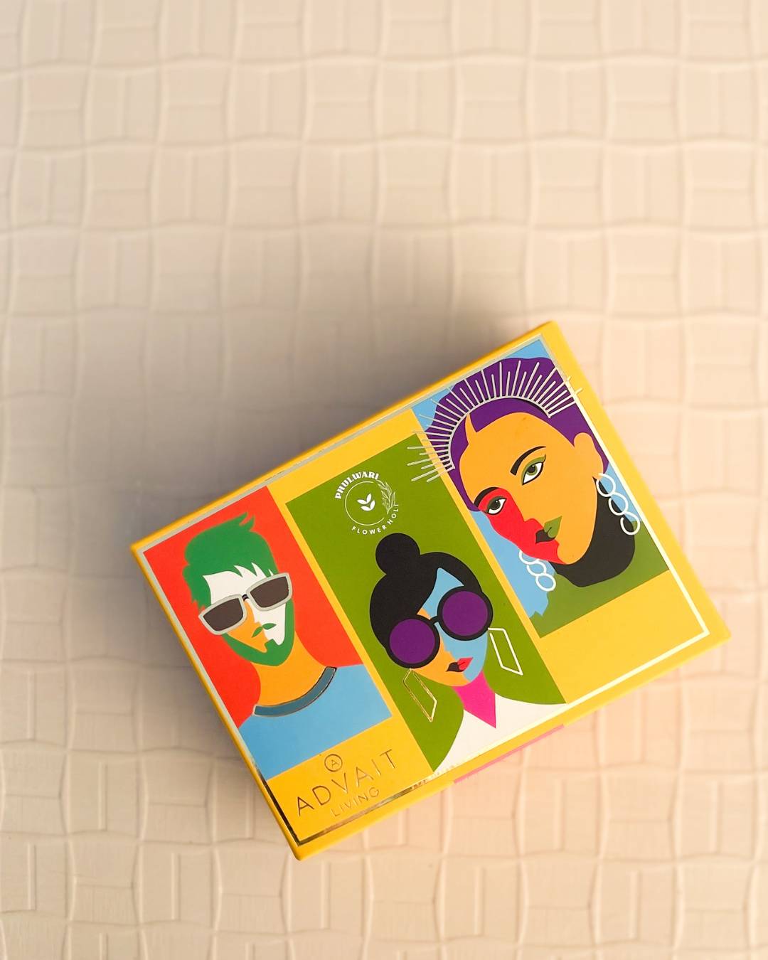 Premium Organic Holi Gulals | Box of 4 Colours | 100% Natural | Made from Flowers and Vegetables