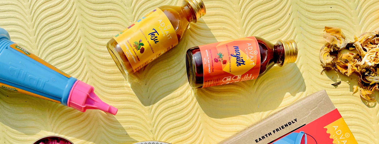 Tesu and Majith Water Colour Bottles