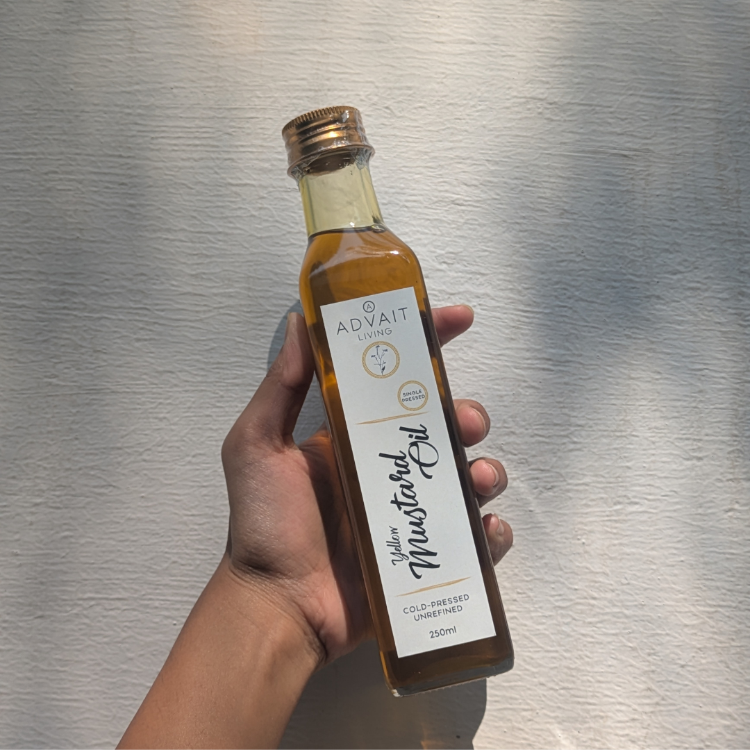 Cold Pressed Yellow Mustard Oil