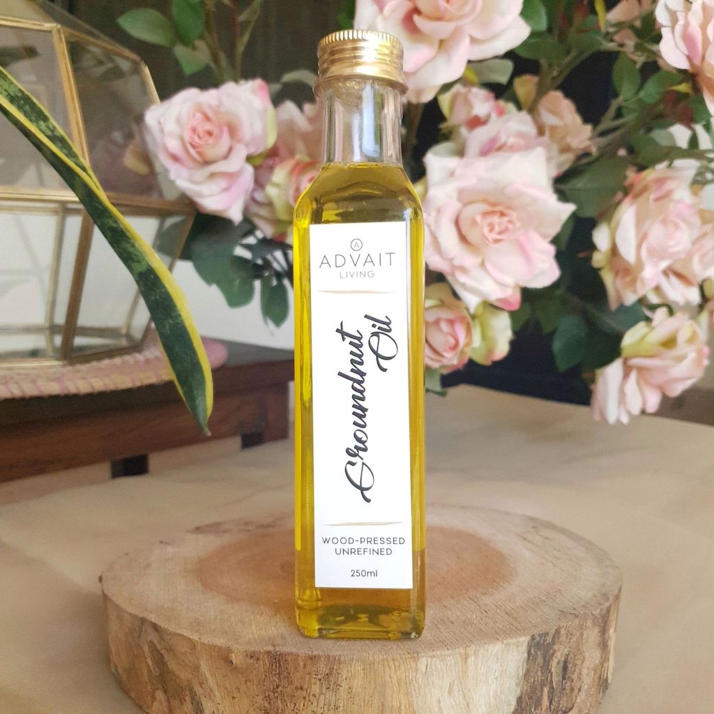 buy groundnut oil 250 ml glass bottle