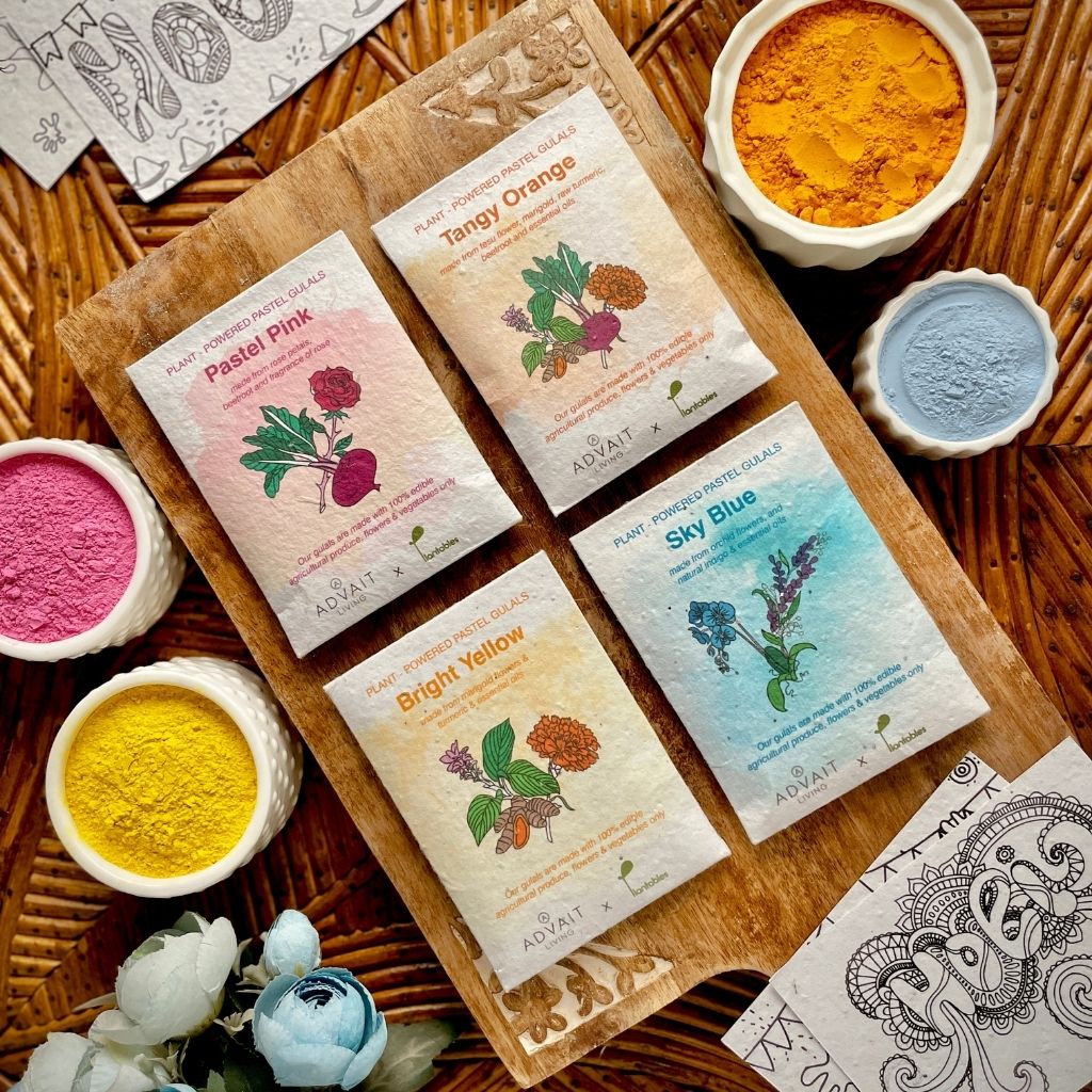 Eco-friendly Holi Gulals