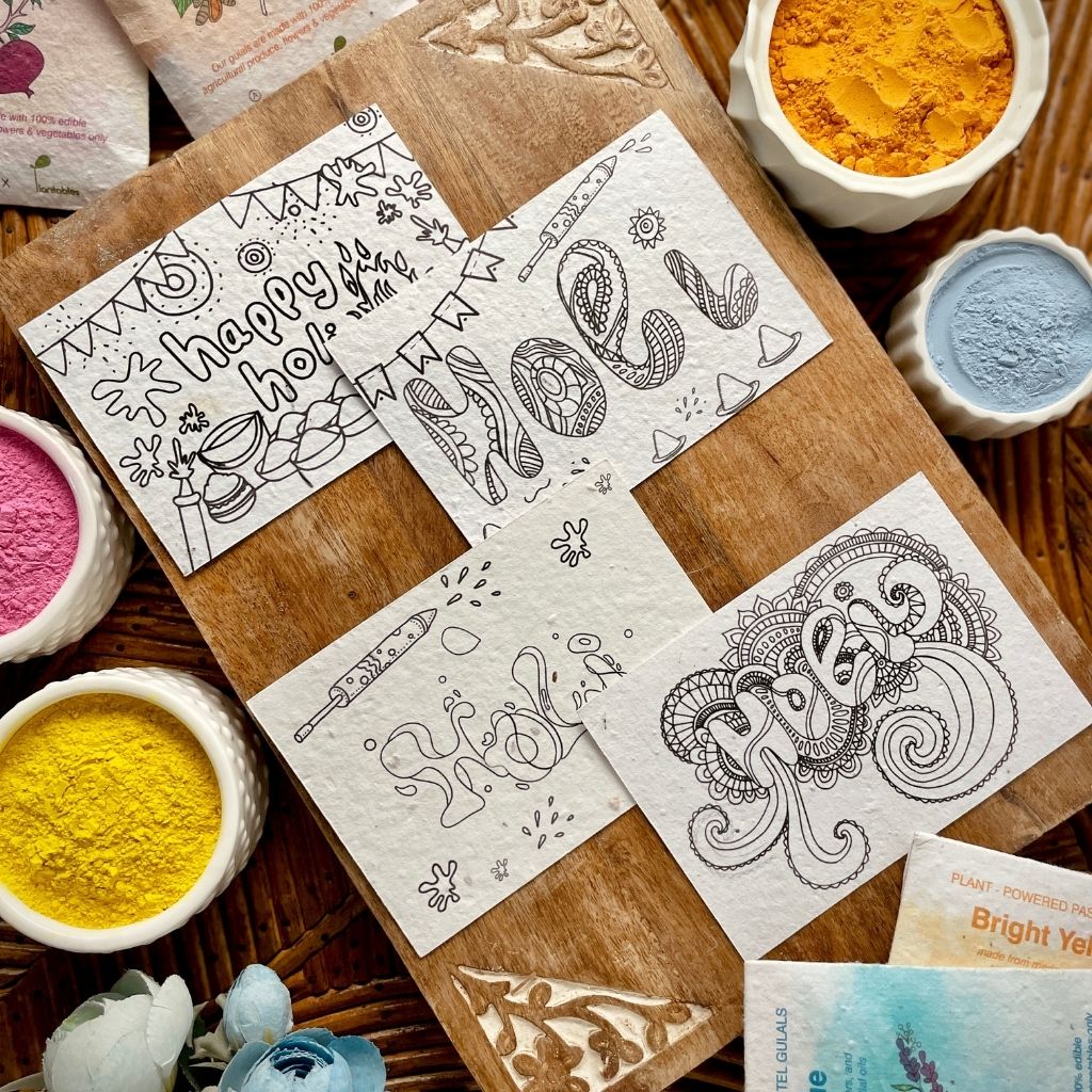 Eco-friendly Holi Gulals