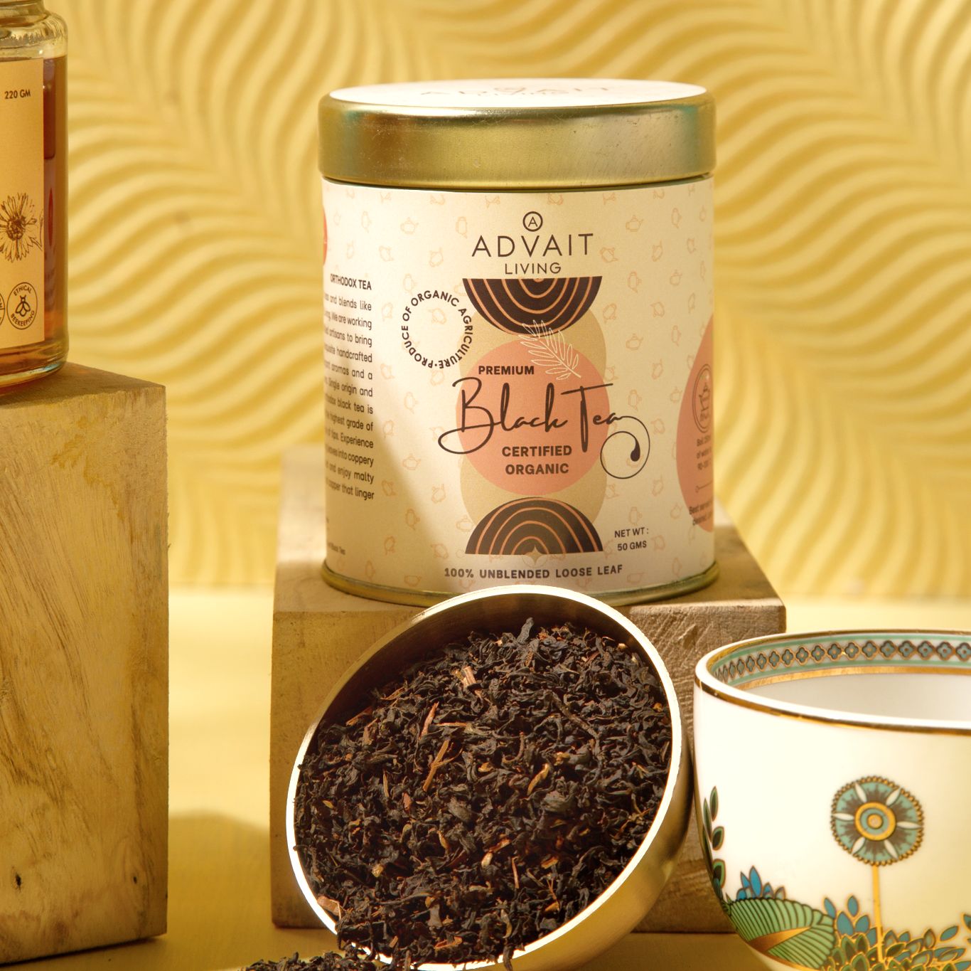 Āśaya Tête-à-Tête: Artisanal Tea Gift Box for Two