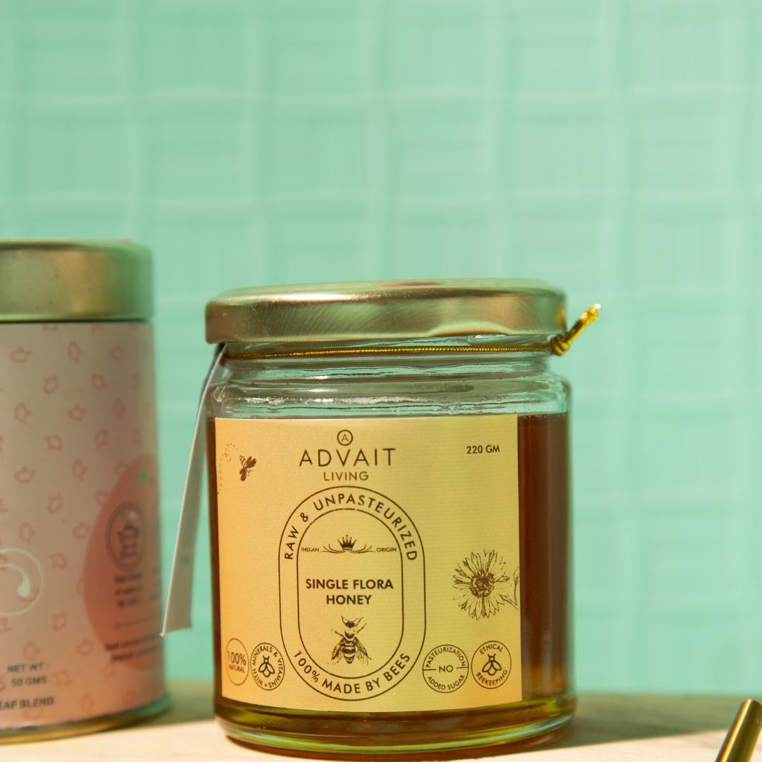 Āśaya Solace Tea Gift Box | Luxury Gifting Box | 24-Carat Gold | Perfect For All Occasions
