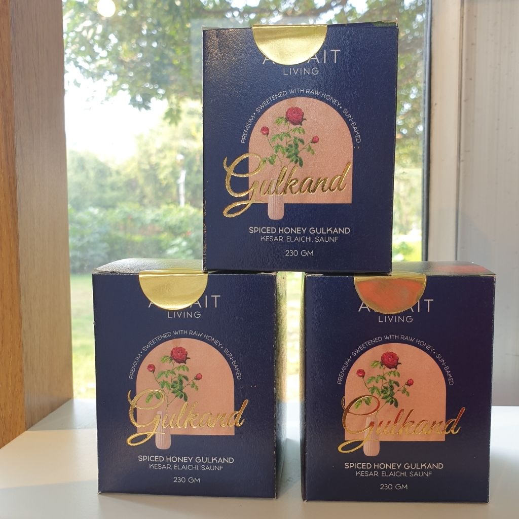 premium gulkand 3 boxes front view
