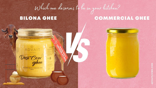 Bilona Ghee Vs Commercial Ghee