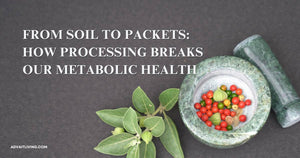 From Soil to Packet: How Processing Breaks Our Metabolic Health