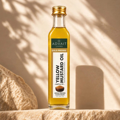 Cold Pressed Yellow Mustard Oil