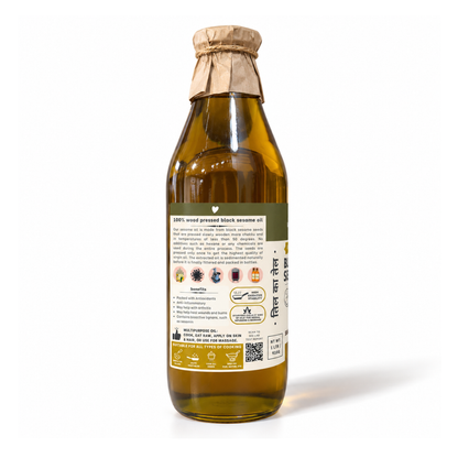 Cold-Pressed Sesame Oil (तिल का तेल) | Gingelly Oil | Til Oil