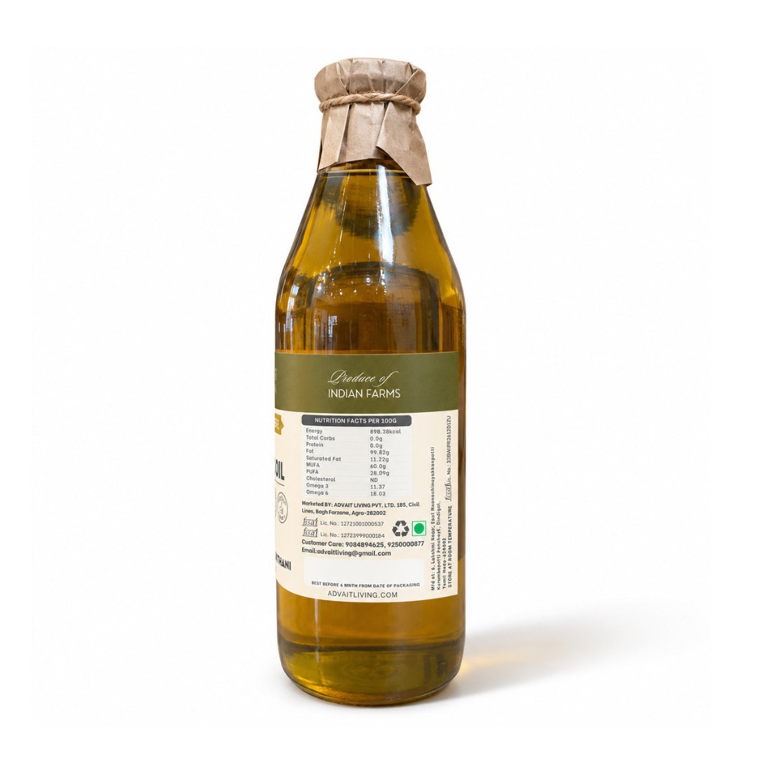 Cold-Pressed Sesame Oil (तिल का तेल) | Gingelly Oil | Til Oil