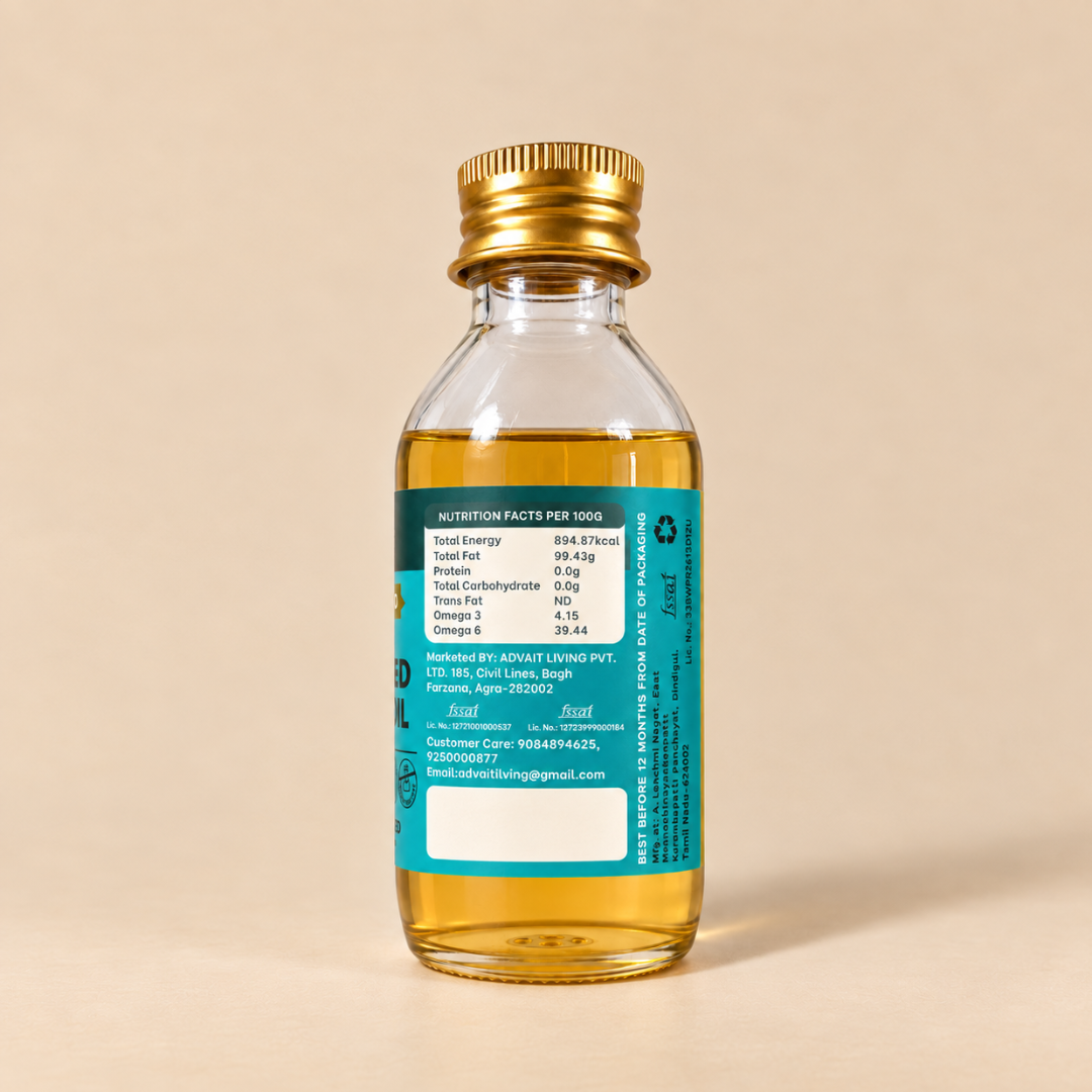Wood-Pressed Castor Oil (अरंडी का तेल)