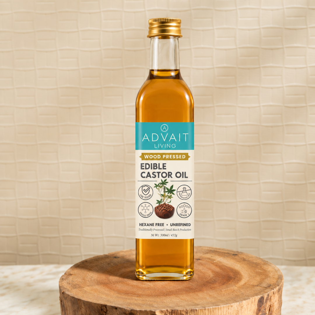Wood-Pressed Castor Oil (अरंडी का तेल)