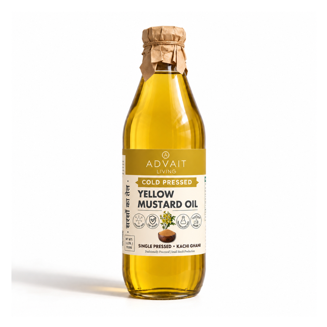 Cold Pressed Yellow Mustard Oil
