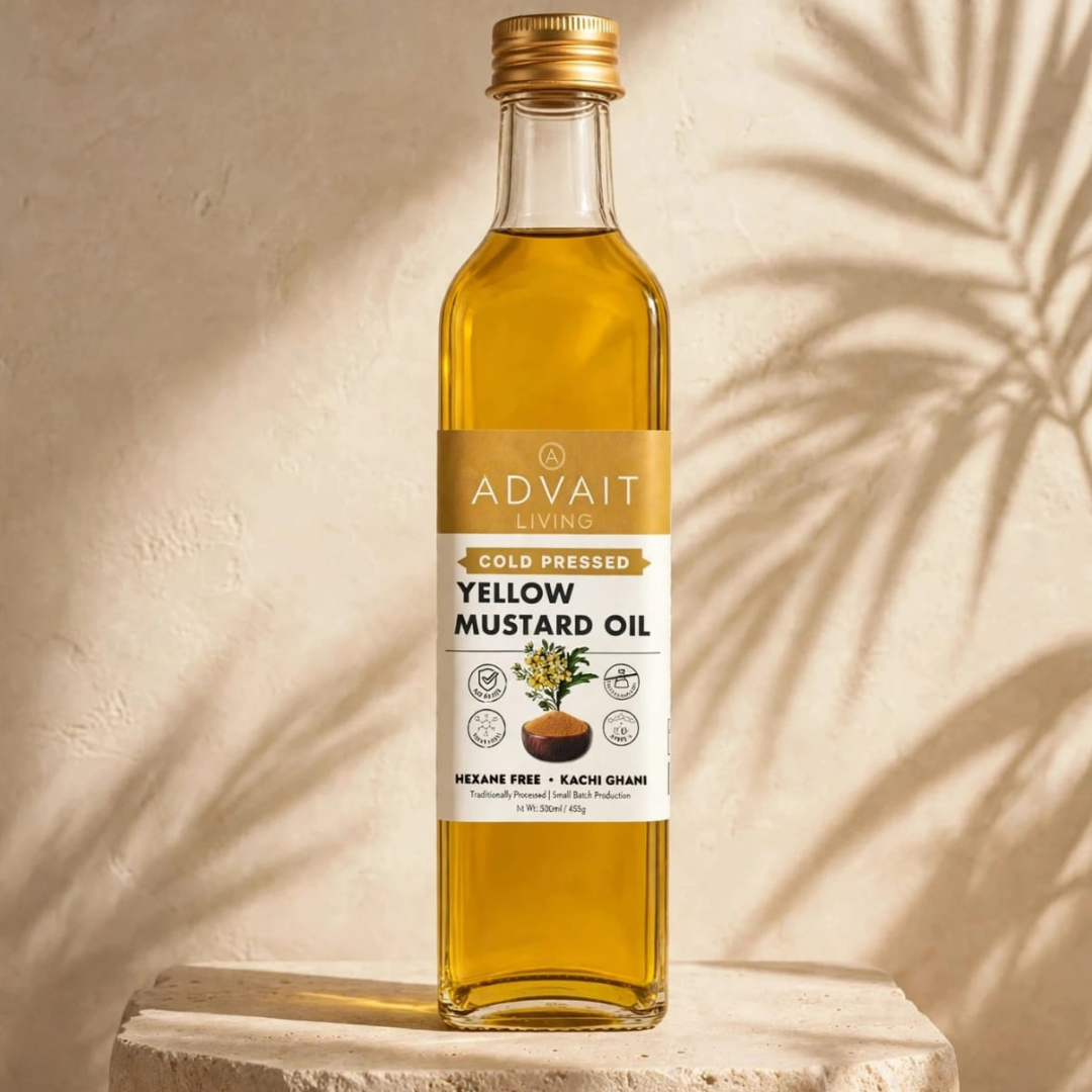 Cold Pressed Yellow Mustard Oil