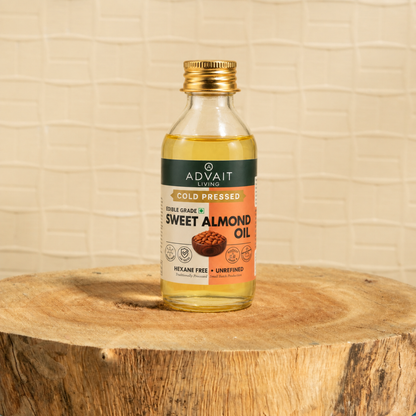 Cold-Pressed Sweet Almond Oil | Badam Rogan