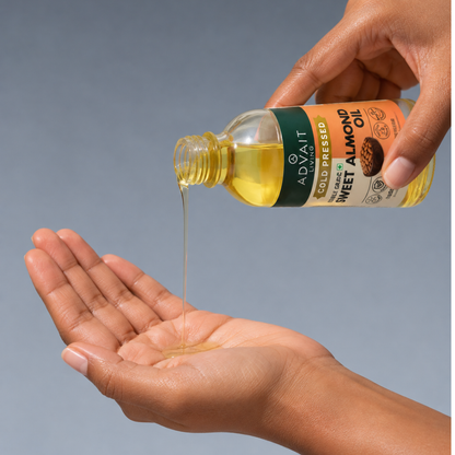 Cold-Pressed Sweet Almond Oil | Badam Rogan