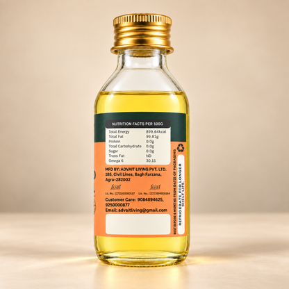 Cold-Pressed Sweet Almond Oil | Badam Rogan