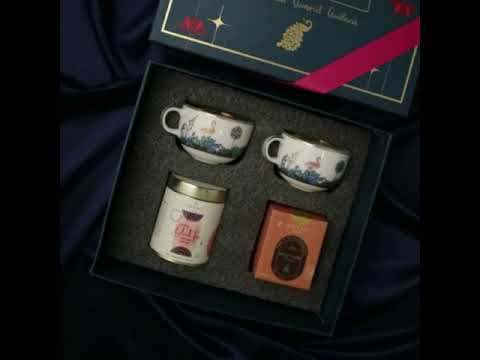 Āśaya Tête-à-Tête: Artisanal Tea Gift Box for Two