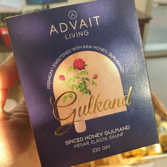 premium gulkand box front view